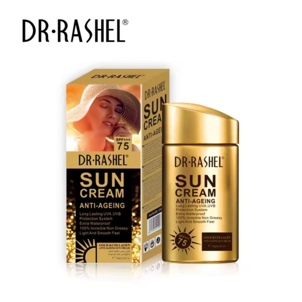 فروش اینترنتی کرم ضد آفتاب بدون رنگ دکتر راشل Dr. Rachel وزن 80 گرم SPF 75