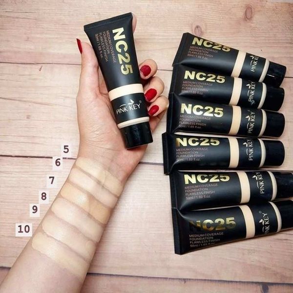 کرم پودر تیوپی پینک کی مدل NC25 حجم 50 میل PINK KEY