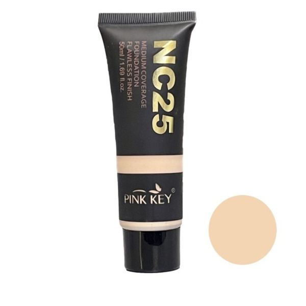 کرم پودر تیوپی پینک کی مدل NC25 حجم 50 میل PINK KEY
