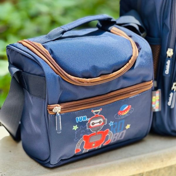 کوله پشتی اورجینال سه تیکه طرح Robo برند Chrisbella کد 4041804