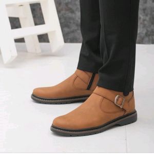خرید اینترنتی نیم بوت مردانه مدل دماوند رنگ عسلی