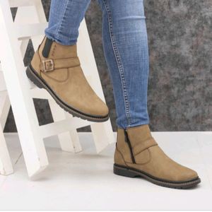 فروش اینترنتی نیم بوت مردانه مدل دماوند رنگ کرم