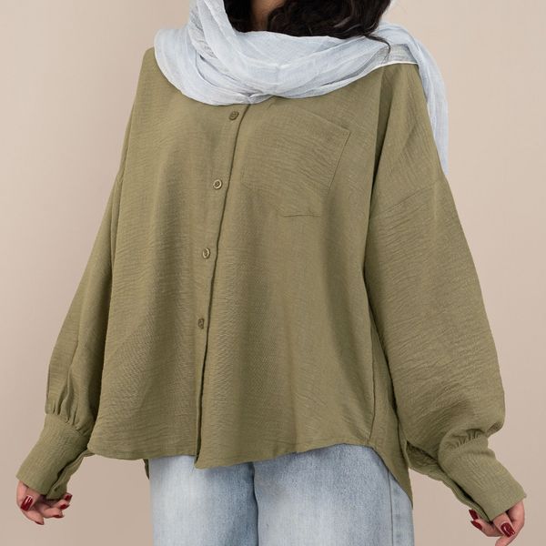شومیز رنگی بهارین پاد