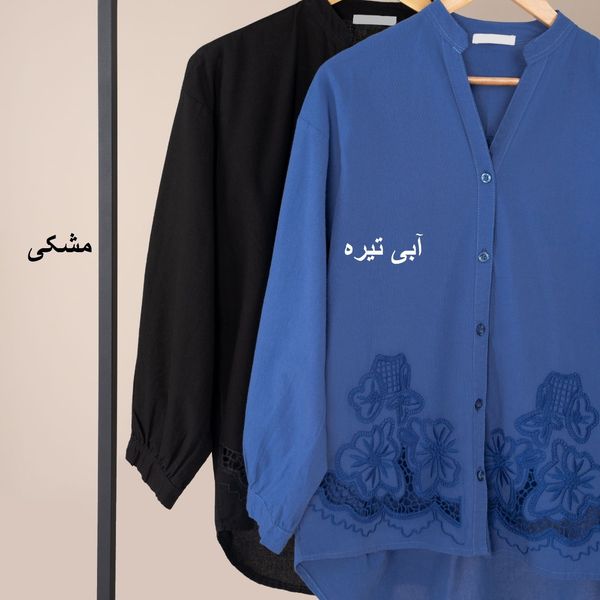 شومیز گل برجسته شنتیا پاد