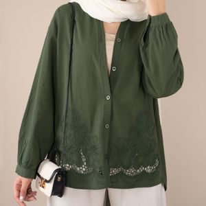 خرید اینترنتی شومیز گل برجسته شنتیا پاد