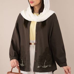 خرید آنلاین شومیز گل برجسته شنتیا پاد