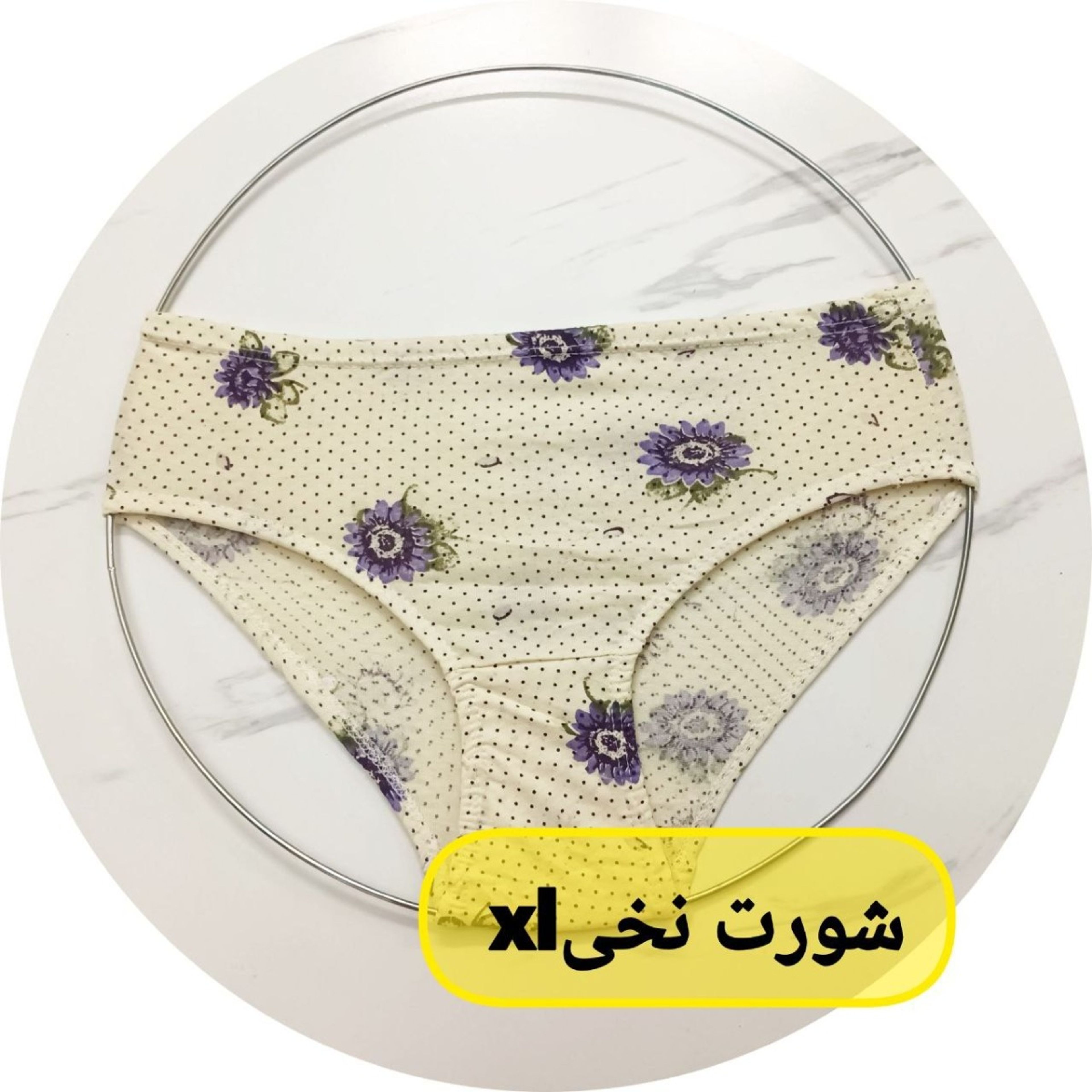 خرید آنلاین شورت نخی 6 عددی دخترانه و زنانه