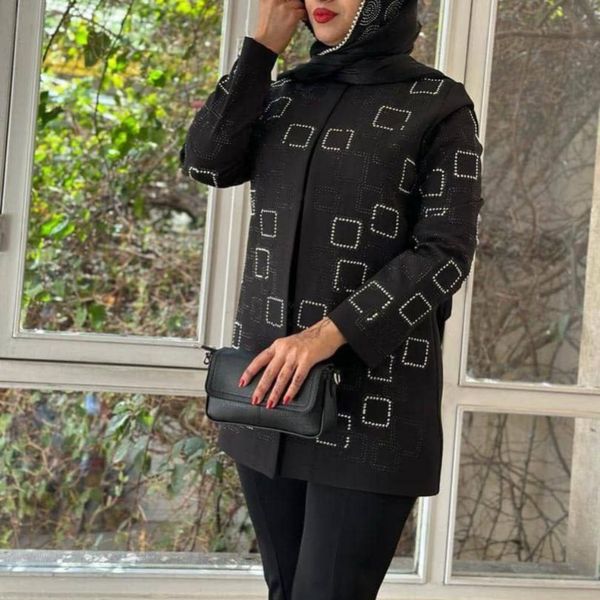 کت زنانه مازراتی نگینی مربعی