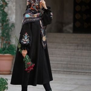 خرید انلاین کفتان زنانه صوفیا گلدوزی شده