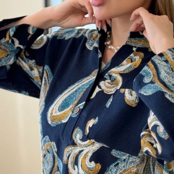 شومیز ترمه ایتالیایی