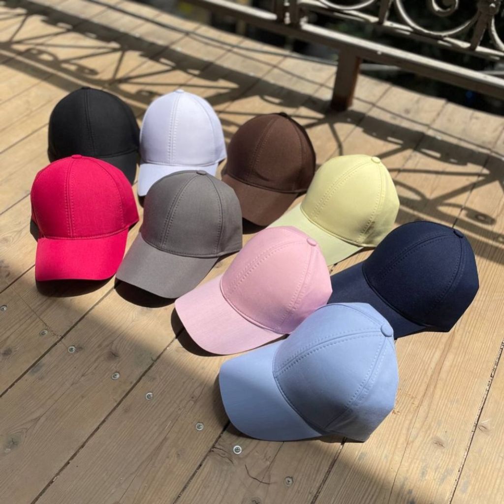 قیمت ارزان کلاه کتان ساده نقابدار هانا