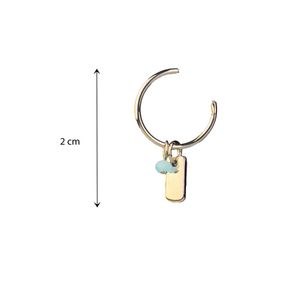 فروش اینترنتی گوشواره حلقه ای آویزدار - Gosh - 015