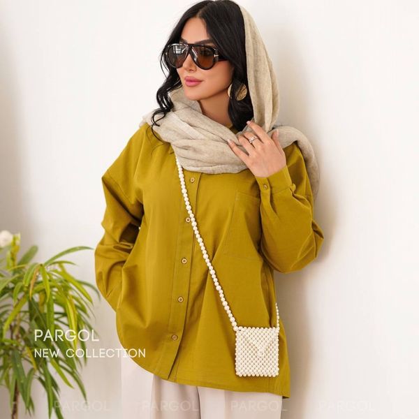 مانتو شومیزی دخترانه و زنانه مداد رنگی