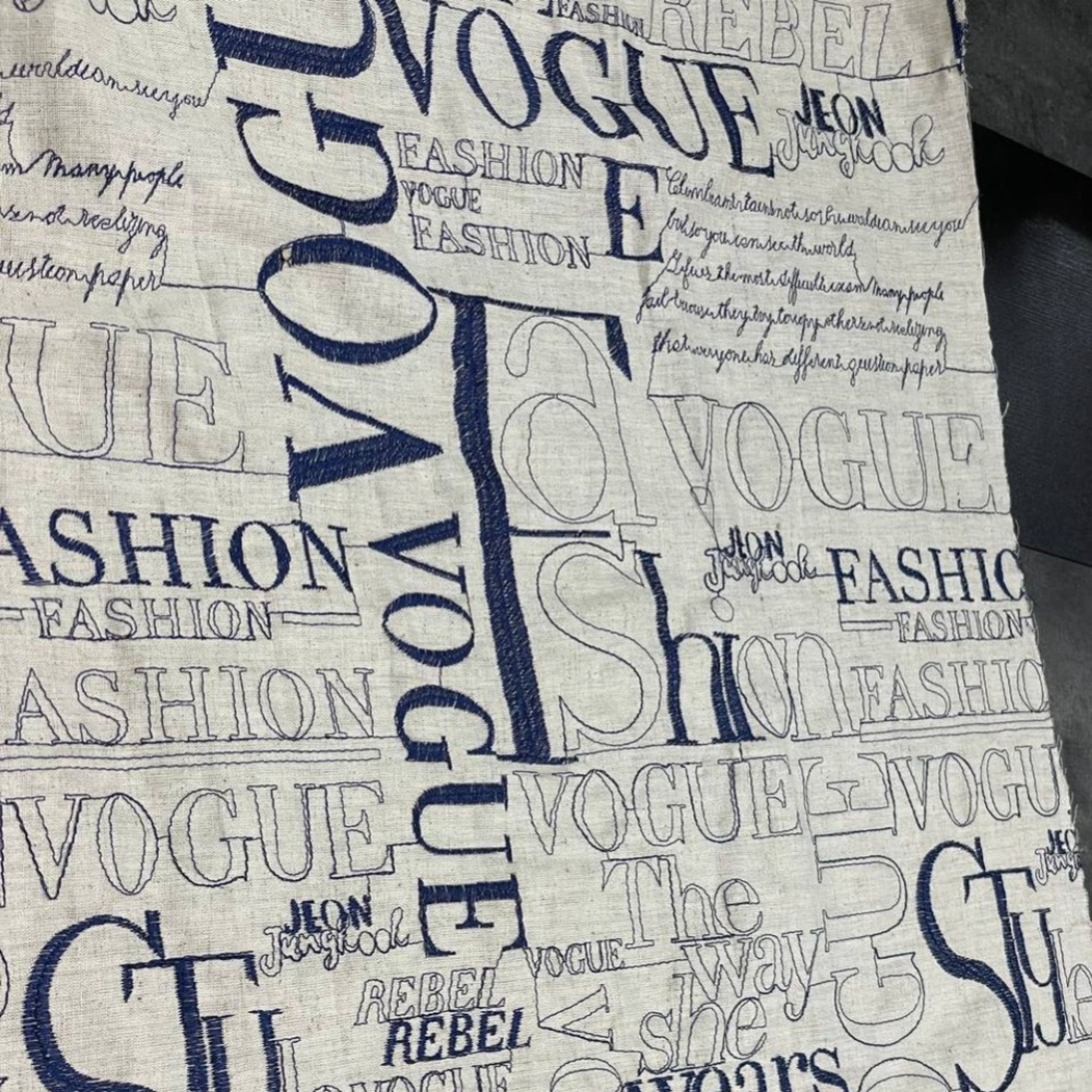 خرید انلاین لینن سوزندوزی vogue