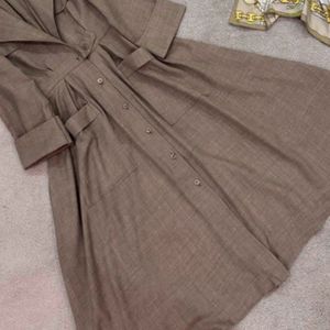 خرید اینترنتی مانتو دکمه دار غنچه
