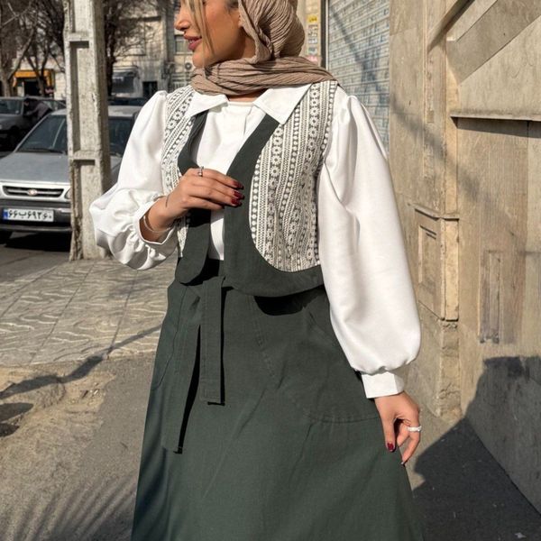 ژیله دامن ست لنین حوریه