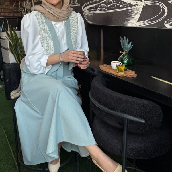 ژیله دامن ست لنین حوریه