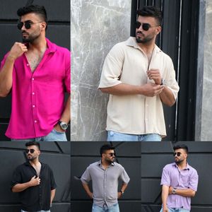 خرید اینترنتی پیراهن آستین کوتاه مردانه مدل باکسی