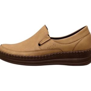 خرید آنلاین کفش زنانه مدل صحرا کفی طبی و خارپاشنه رنگ کرم