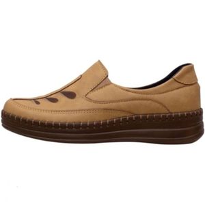 قیمت کفش زنانه مدل میترا کفی طبی و خارپاشنه رنگ کرم