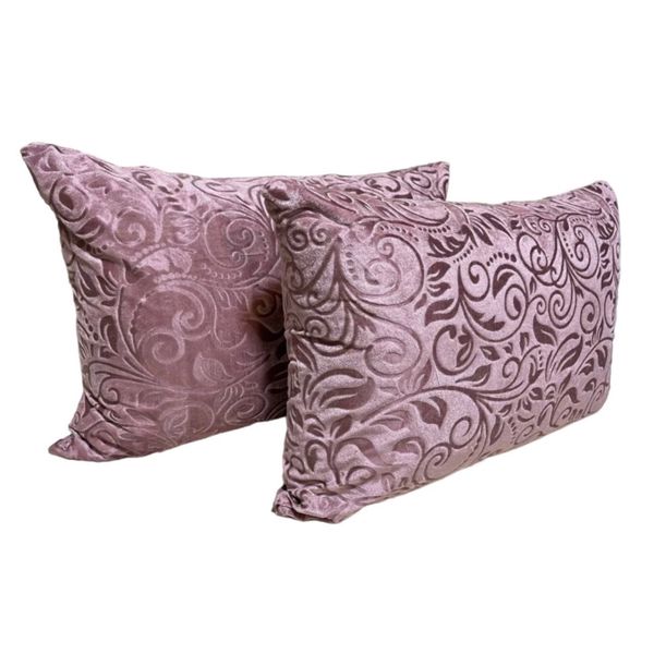 روبالشی مخمل ساده مدل سوما بسته 2 عددی