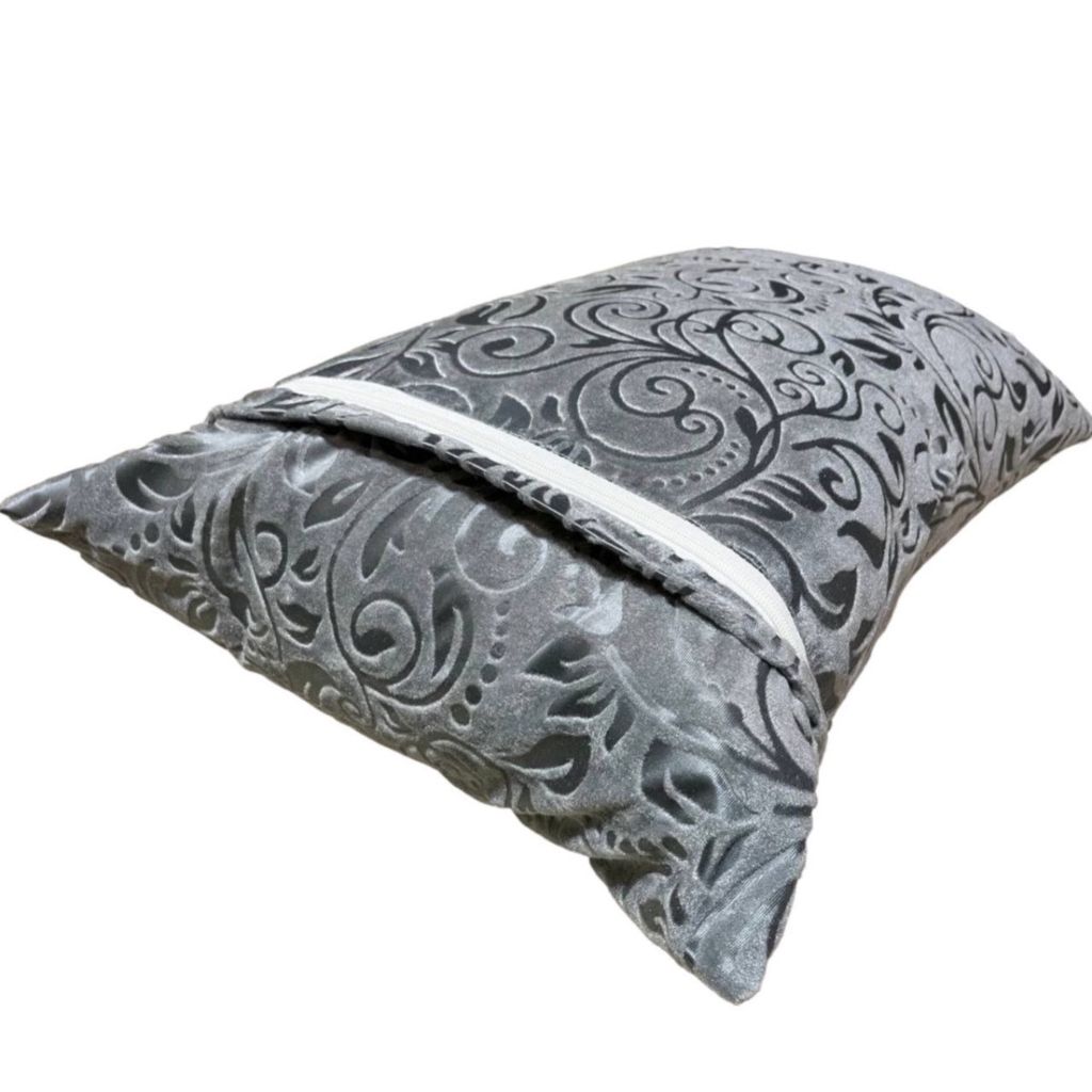 قیمت ارزان روبالشی مخمل ساده مدل سوما بسته 2 عددی