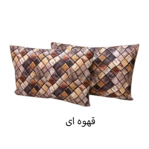 مشخصات روبالشی مخمل استون مدل 3بعدی بسته 2 عددی