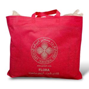 خرید اینترنتی پتو مسافرتی گلبافت مدل فلورا دونفره سایز 220*180