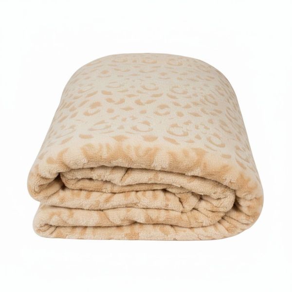 پتو مسافرتی گلبافت مدل فلورا دونفره سایز 220*180