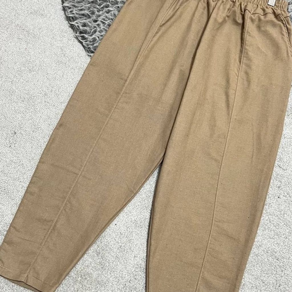 خرید اینترنتی شلوار مام لینن