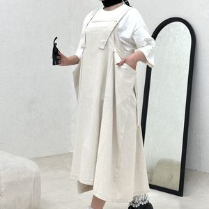 خرید اینترنتی ست دو تیکه تیشرت و سارافون بانک