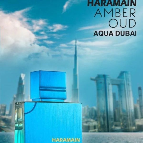 Amber Oud Aqua Dubai Al Haramain Perfumes/ الحرمین امبر عود اکوا دبی