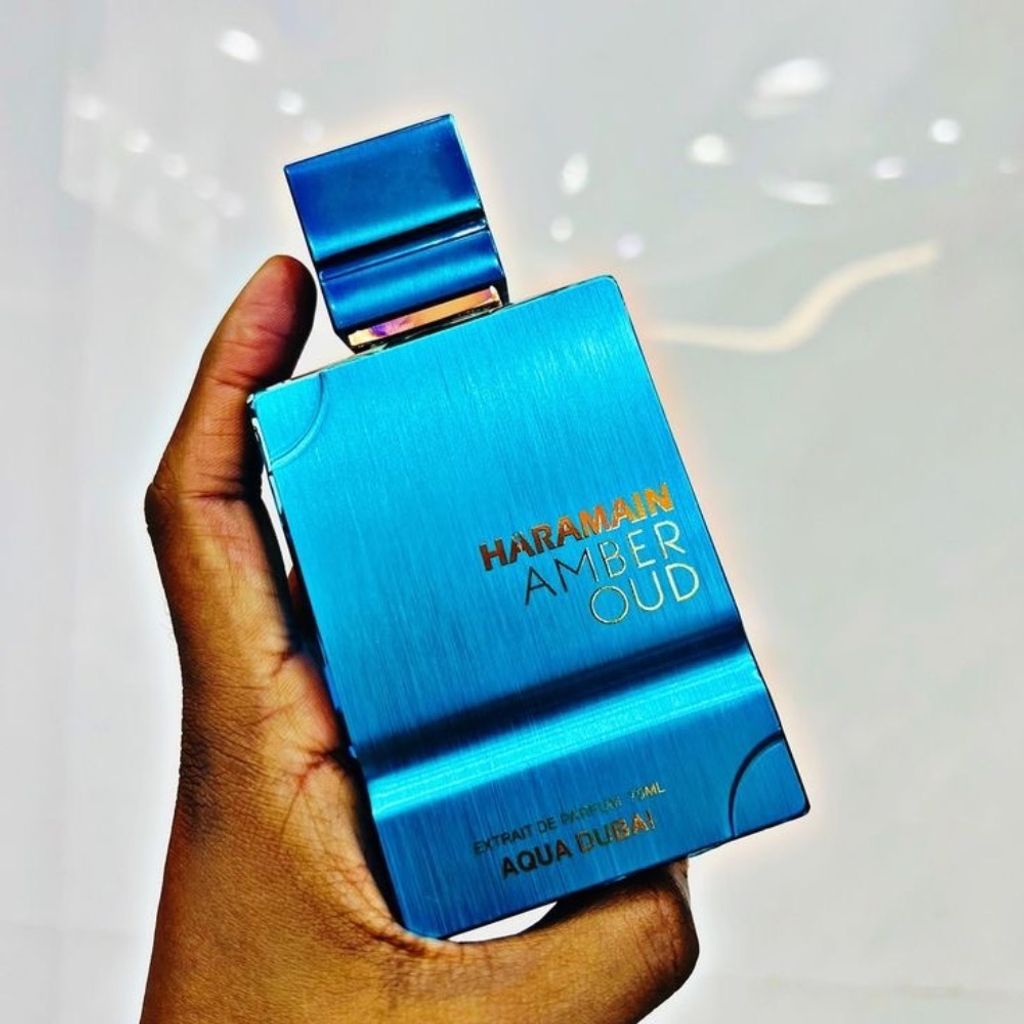 خرید انلاین Amber Oud Aqua Dubai Al Haramain Perfumes/ الحرمین امبر عود اکوا دبی
