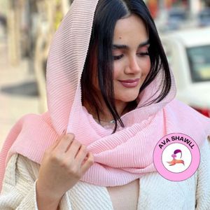 خرید اینترنتی شال اکلیلی بهاره شیک زنانه پلیسه