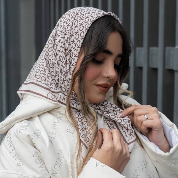 مینی اسکارف نخ پنبه تابستانه