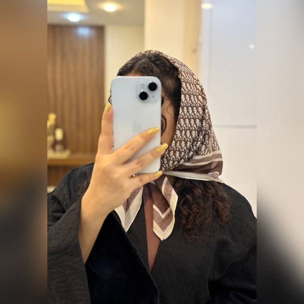 مینی اسکارف نخ پنبه تابستانه