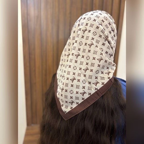 مینی اسکارف نخ پنبه تابستانه