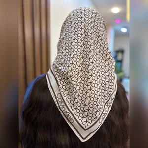 خرید اینترنتی مینی اسکارف نخ پنبه تابستانه