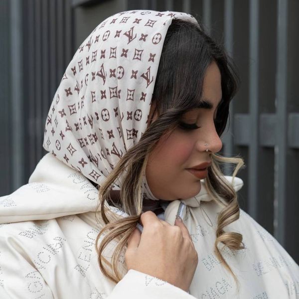 مینی اسکارف نخ پنبه تابستانه