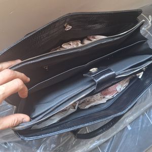 خرید آنلاین کیف اداری زنانه چرم طبیعی