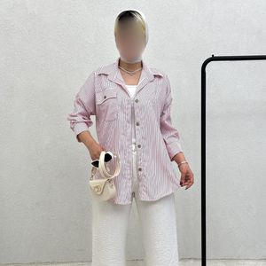 خرید اینترنتی شومیز تک جیب جلو دکمه بانک
