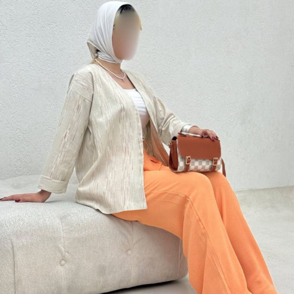 خرید آنلاین کت راه راه R.mania بانک