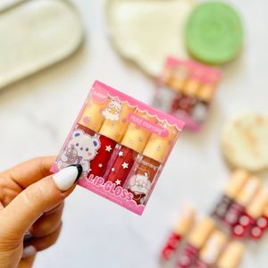 خرید آنلاین پک رژلب مایع 4 عددی خرسی