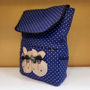 خرید اینترنتی کوله پشتی فانتزی خرگوشی پارچه‌ای