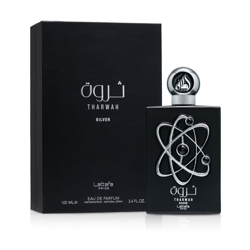 خرید آنلاین ادکلن ثروه نقره ای لطافه (Lattafa Tharwah Silver)