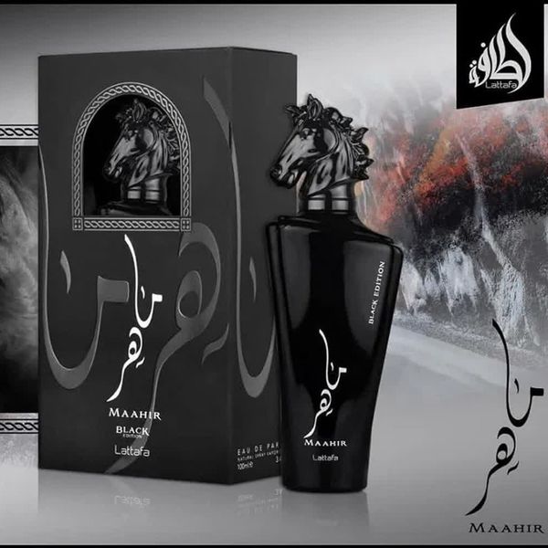 ادکلن ماهر مشکی لطافه  (MAAHIR BLACK LATTAFA)