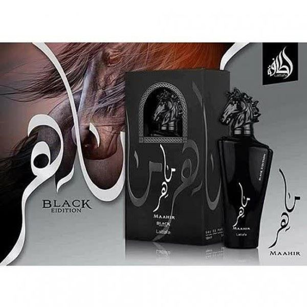 ادکلن ماهر مشکی لطافه  (MAAHIR BLACK LATTAFA)