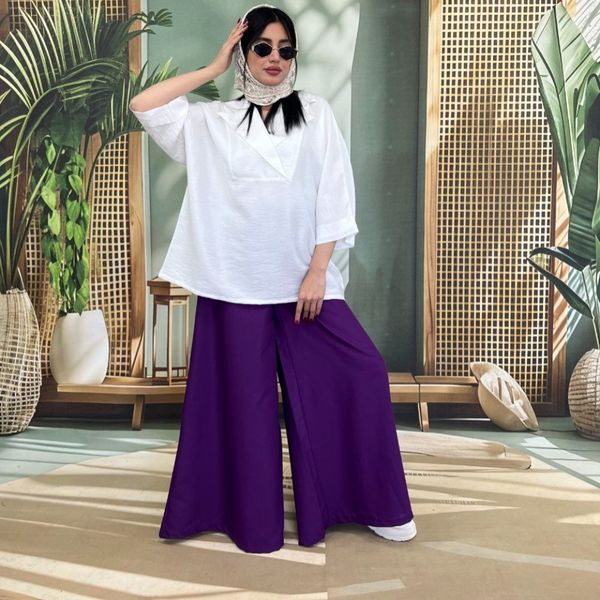 ست شومیز و شلوار دامنی