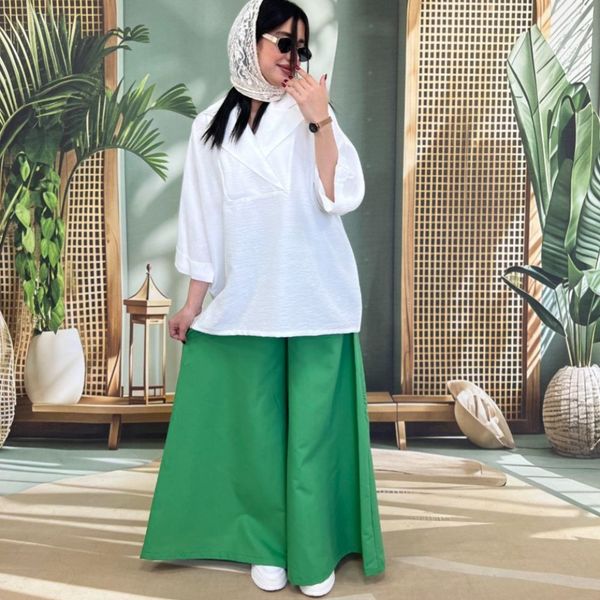 ست شومیز و شلوار دامنی