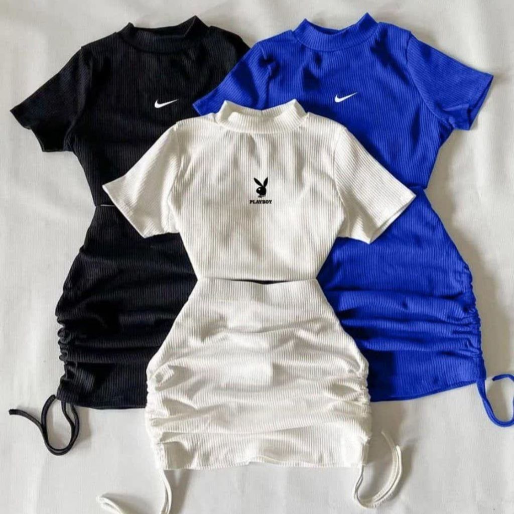 فروش اینترنتی ست کراپ دامن گتدار